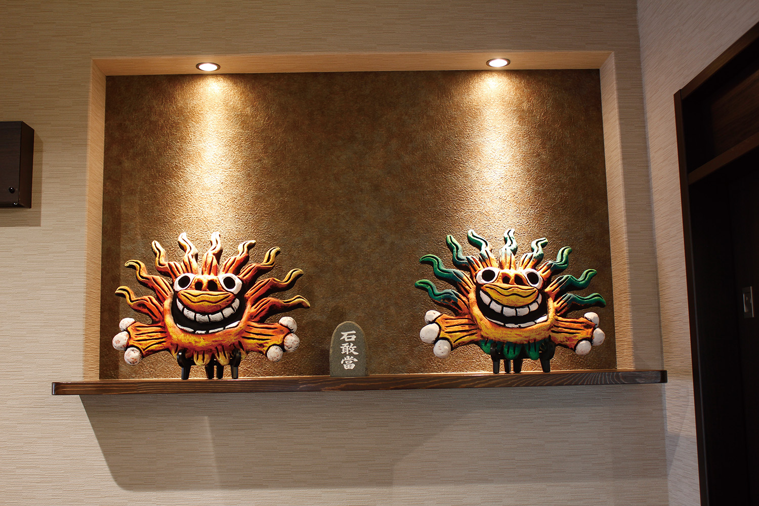 シーサーの置物